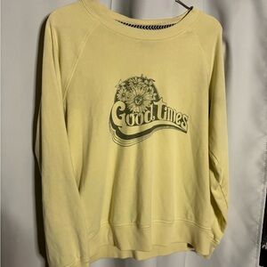 Good Times Yellow Sweatshirt